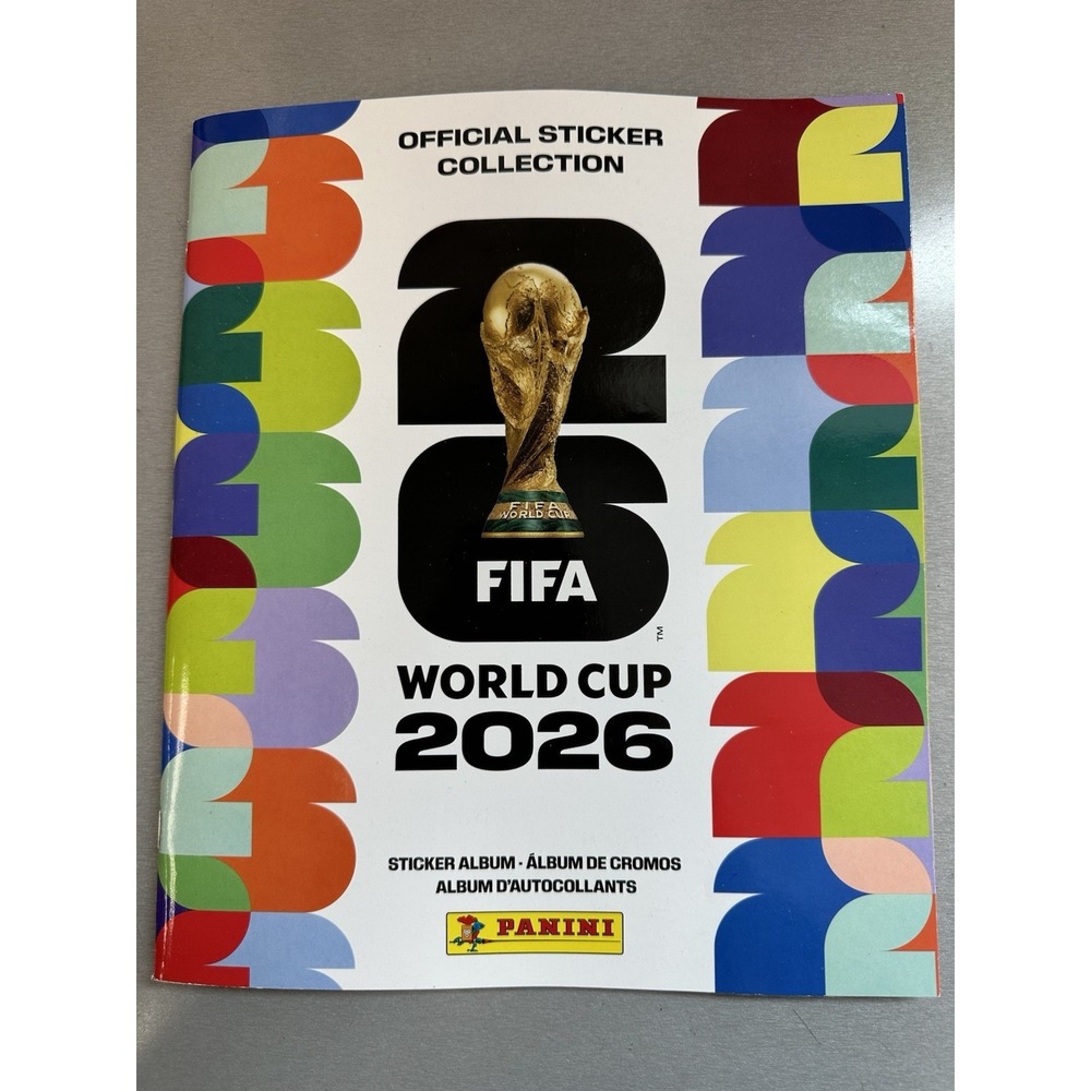 2026 Panini World Cup Soccer Sticker Softcover Album - Sticker Book‎